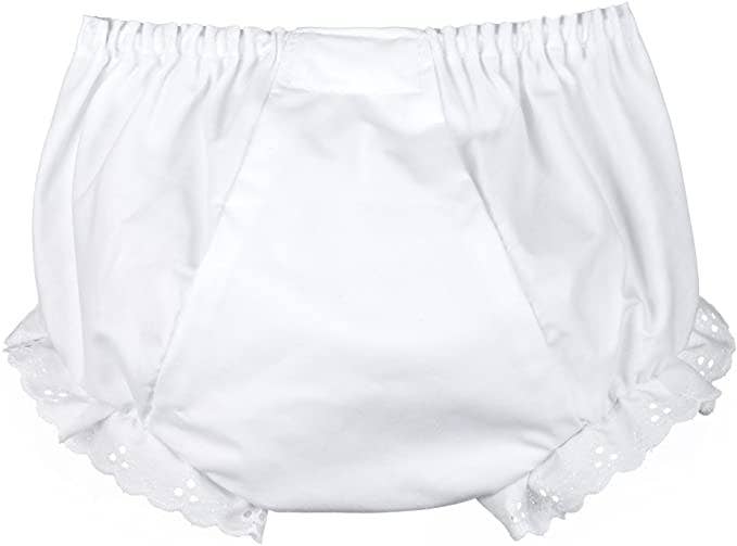 Eyelet Diaper Cover - Double Seated