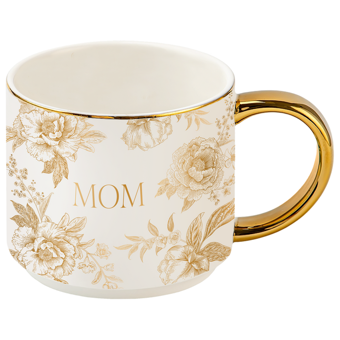 Gold Delft Mom Coffee Mug