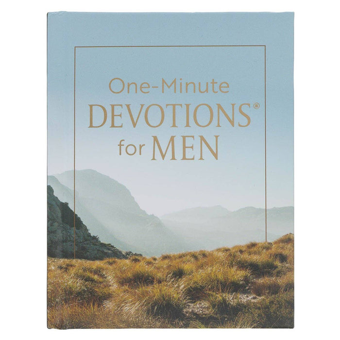 One-Minute Devotions for Men Hardcover