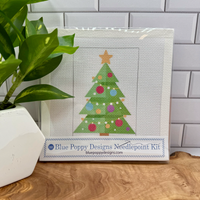 Needlepoint Kit - Christmas Tree Design