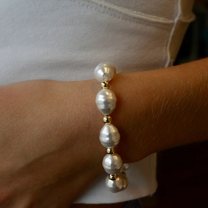 Priceless Pearl Stretch Bracelet