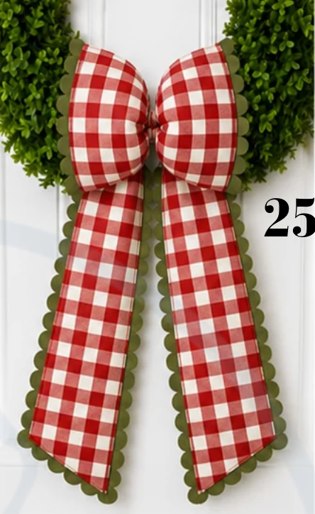 Merry & Bright Wreath Sash