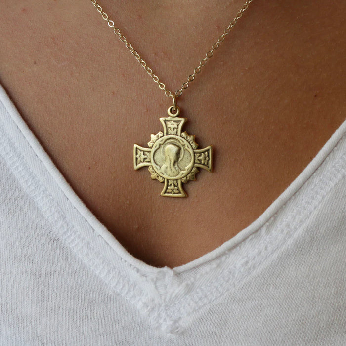 Devoted Cross Necklace
