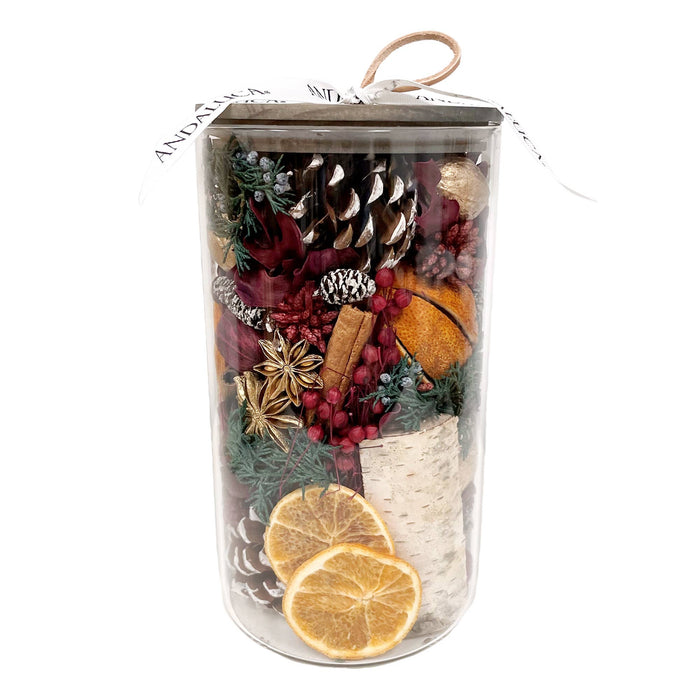 Holiday Spice Potpourri Jar