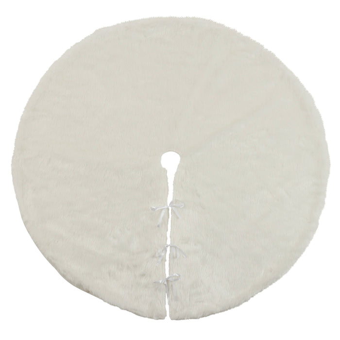 Faux Fur Tree Skirt