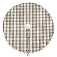 Plaid Pom Pom Tree Skirt