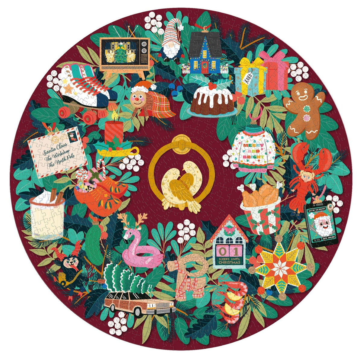 Christmas Countdown Puzzle - 1000-piece