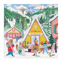 Ski Village 500 Piece Puzzle