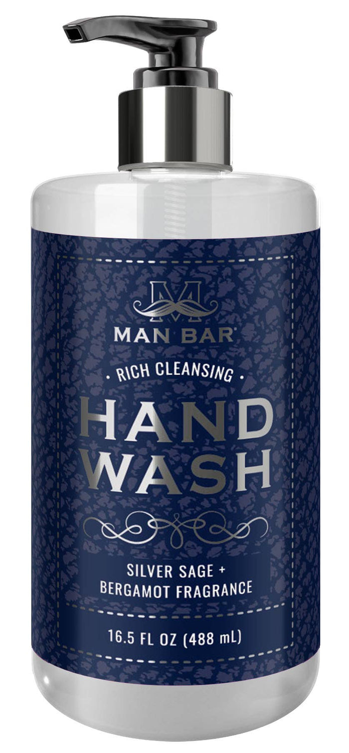 MAN BAR Hand Wash - Silver Sage & Bergamot