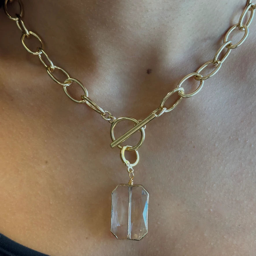 Socialite Necklace w/Toggle