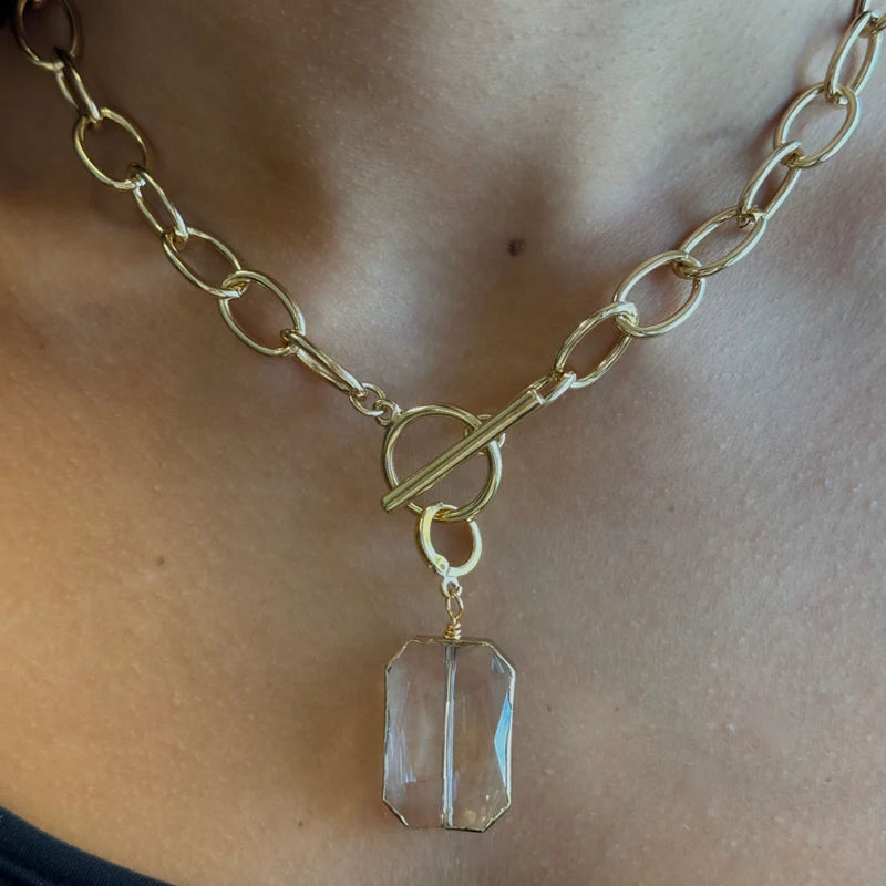 Socialite Necklace w/Toggle