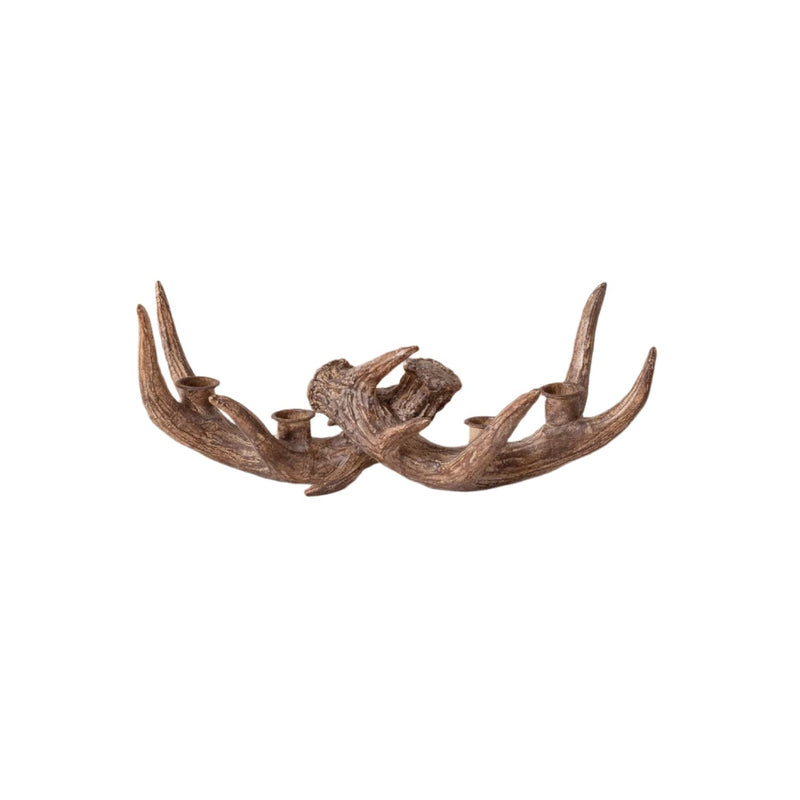 Antler Taper Candle Holder