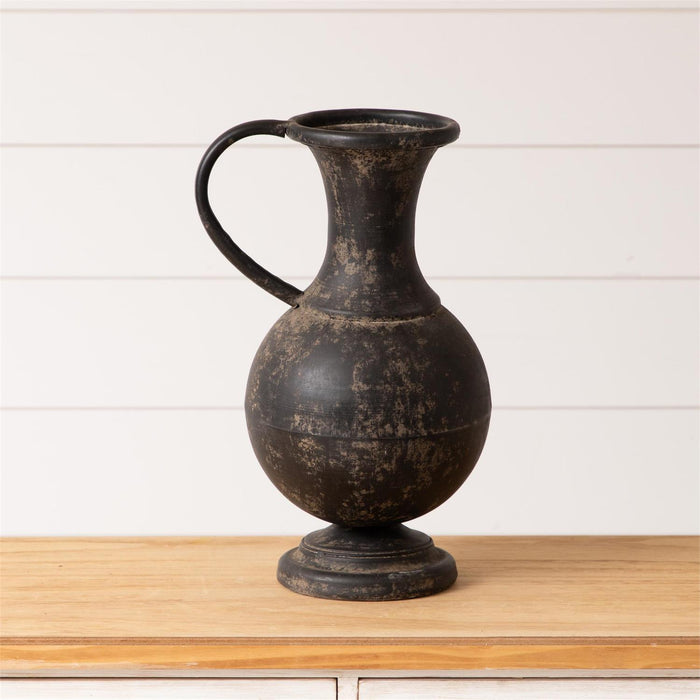 Rustic Metal Pitcher