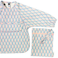 The Grayson Long Sleeve Bib - Rainbow