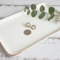 Pearl in Twists Earrings