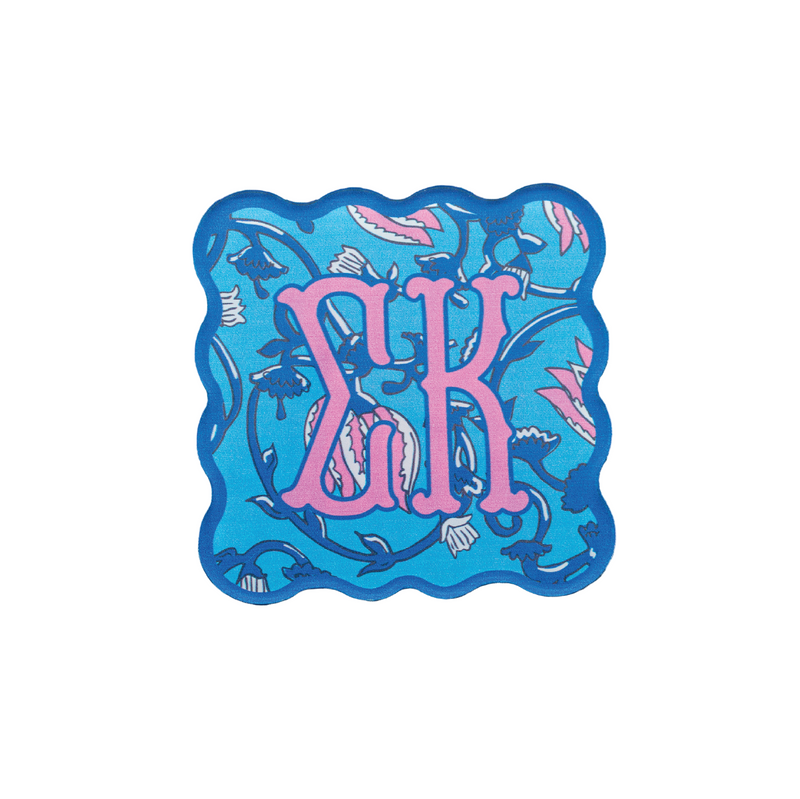 Sorority Block Print Acrylic Coasters - Sets of 2