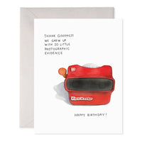 View Finder Birthday Card
