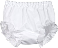 Eyelet Diaper Cover - Double Seated