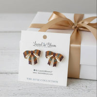 Harvest Bow Celebration Earrings