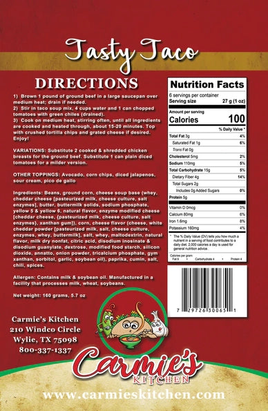 Carmie's Kitchen Soup Mixes
