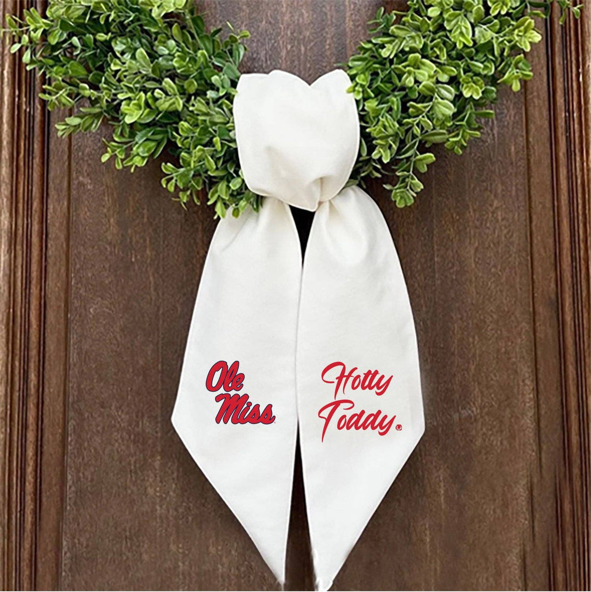 Wreath Sash - Ole Miss / Hotty Toddy