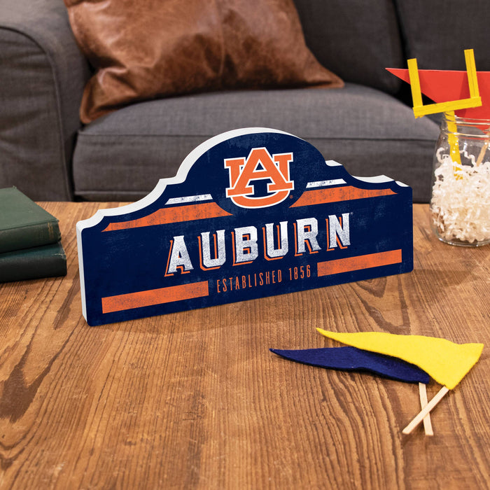 Auburn Tigers Established Small Sign