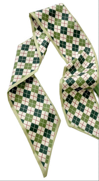 Twilly Scarf - Greens