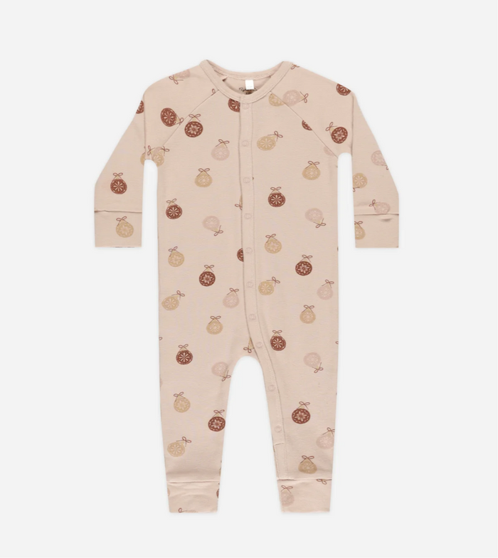 Organic Long John Pajamas | Ornaments