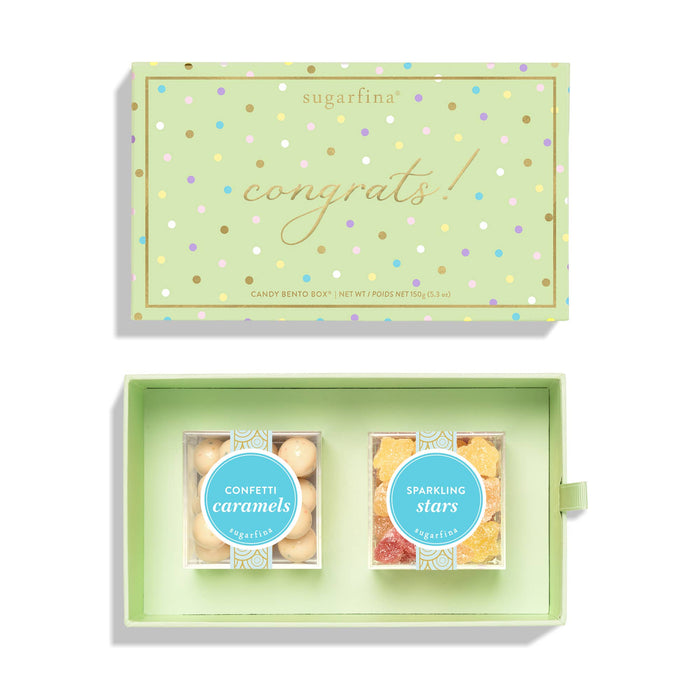 Sugarfina - Congrats - 2pc Candy Bento Box®