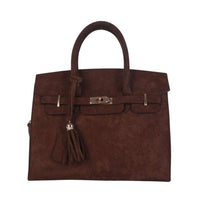 Margo Faux Suede Handbag