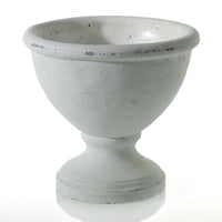 White Resin Compote Bowl