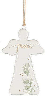 Angel Shape Message Ornament