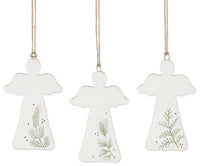 Angel Shape Ceramic Ornament