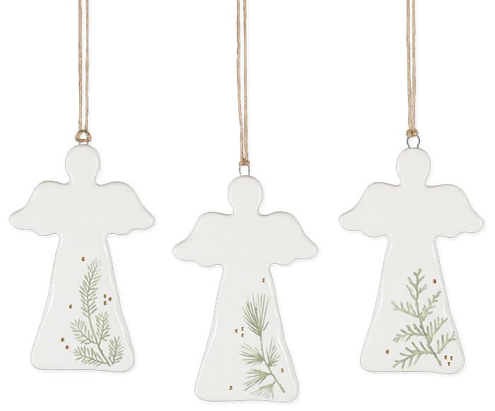 Angel Shape Ceramic Ornament