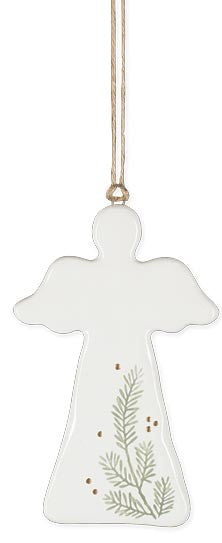 Angel Shape Ceramic Ornament
