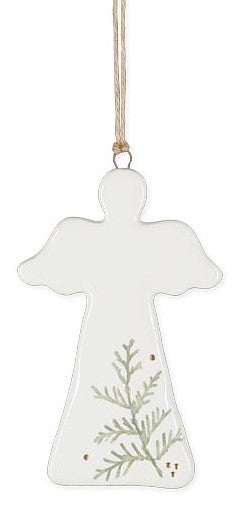 Angel Shape Ceramic Ornament