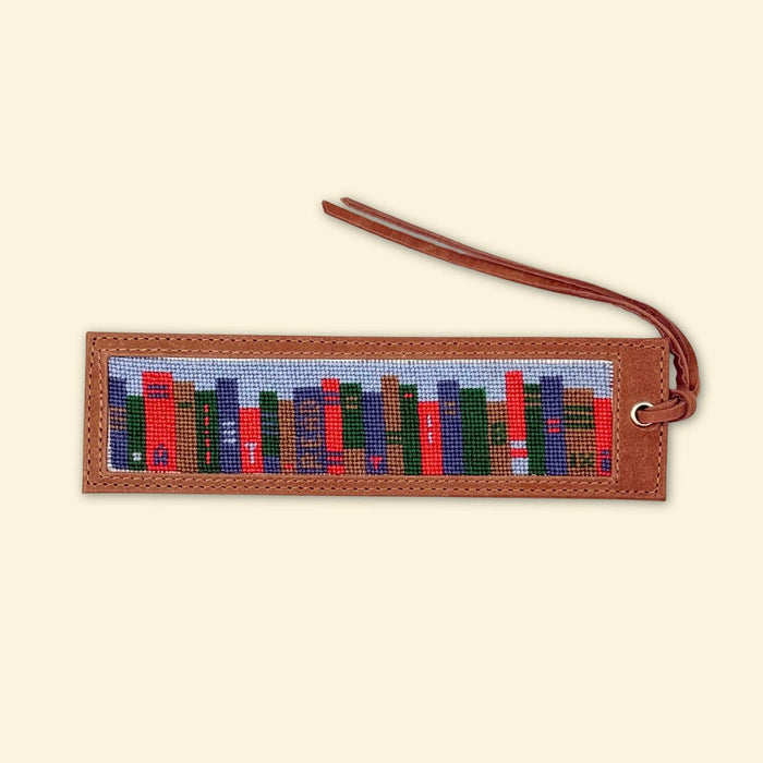 Needlepoint Kit - The Plot Thickens (Leather Bookmark)