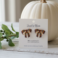 Harvest Bow Celebration Earrings