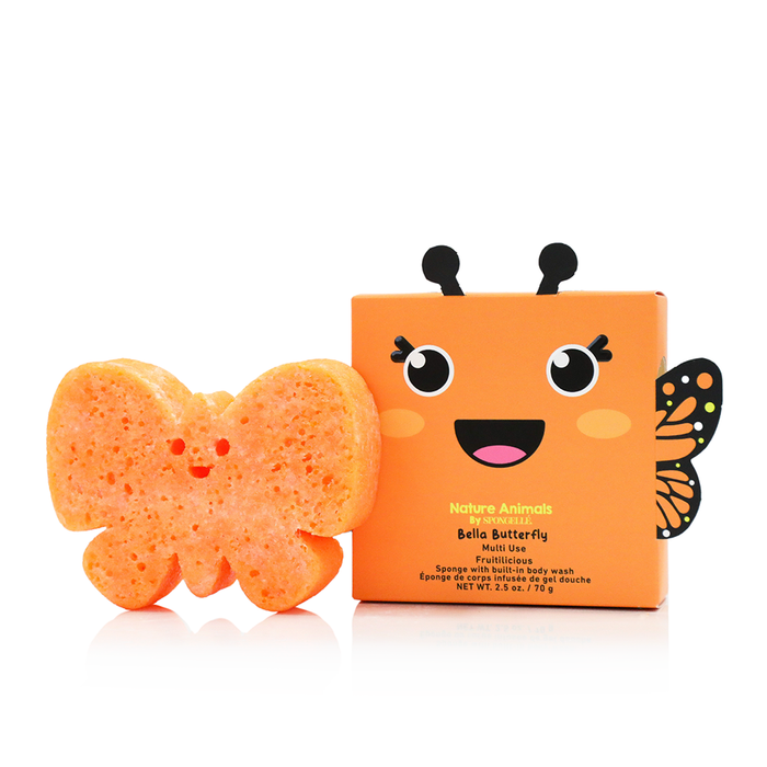 Nature Animals Body Wash Infused Sponge