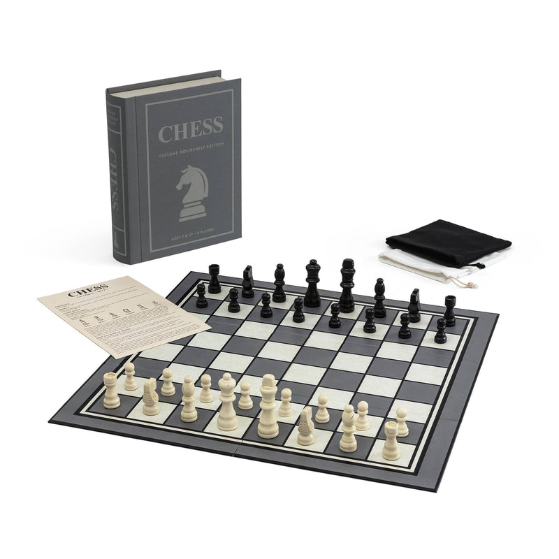 Chess Vintage Bookshelf Edition