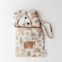 The Grayson Long Sleeve Bib - Woodland Pines