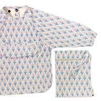 The Grayson Long Sleeve Bib - Rainbow