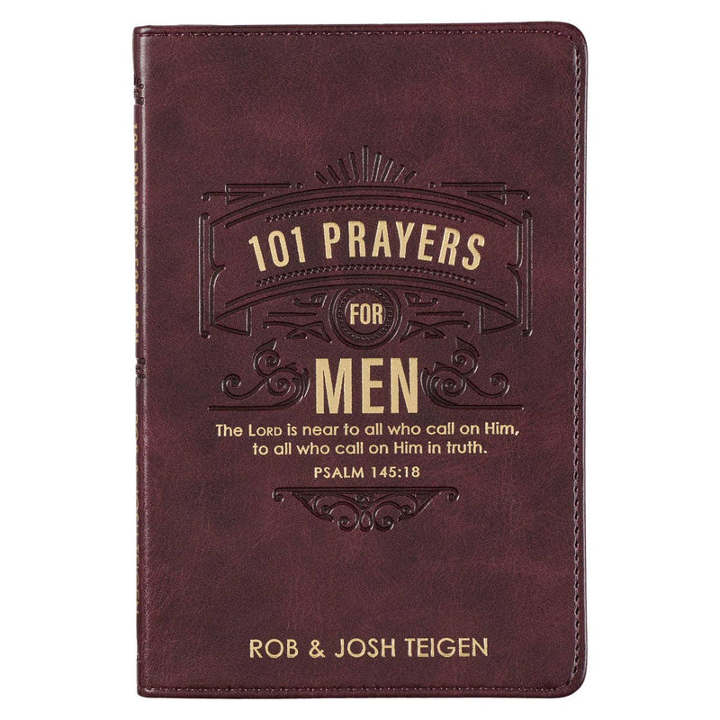 101 Prayers for Men Faux Leather