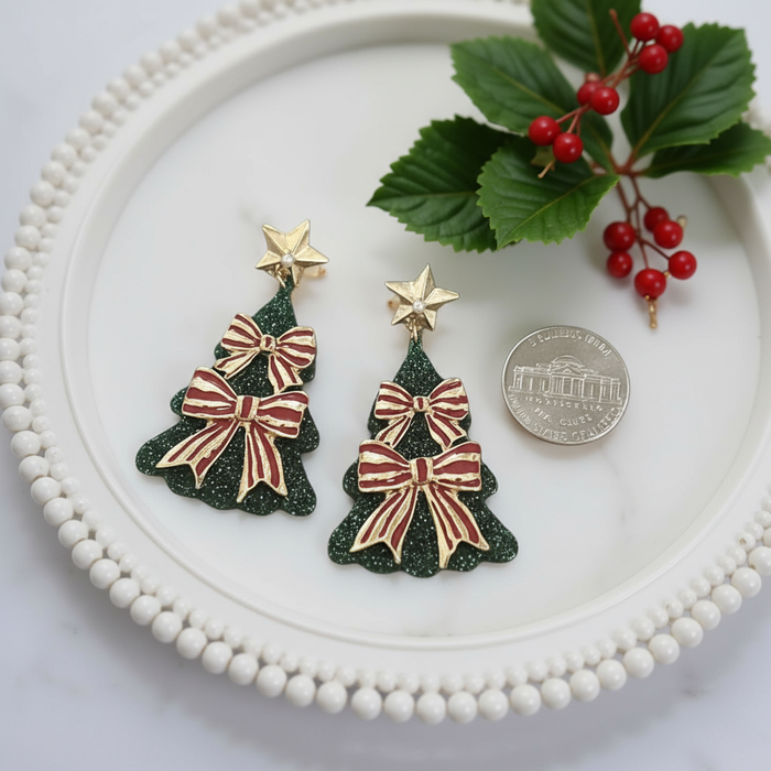 Christmas Tree Gala Earrings
