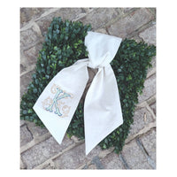 Linen Wreath Sashes