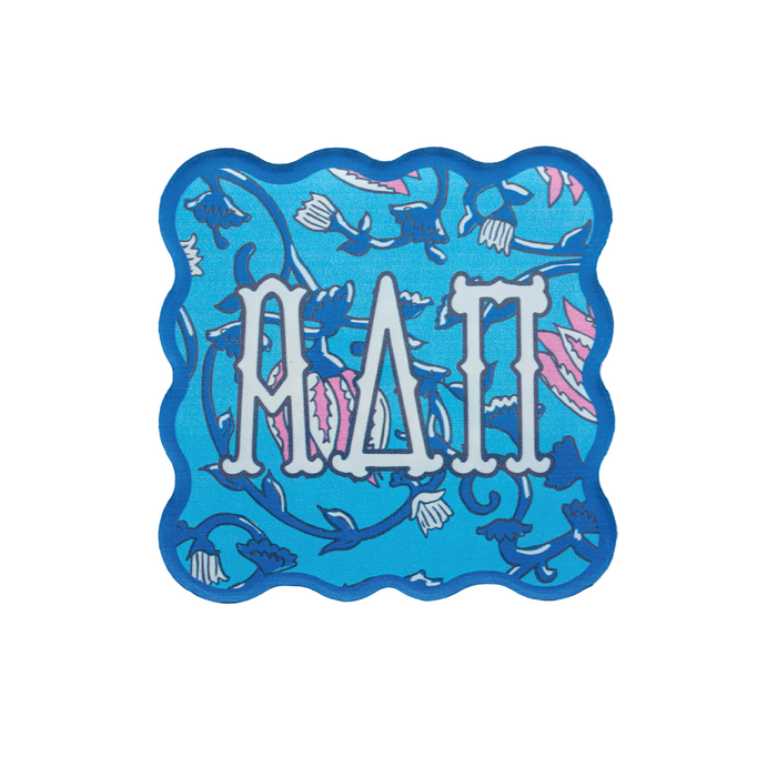 Sorority Block Print Acrylic Coasters - Sets of 2