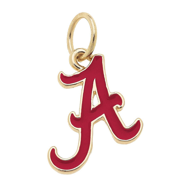 Alabama Crimson Tide Enamel Logo Charm