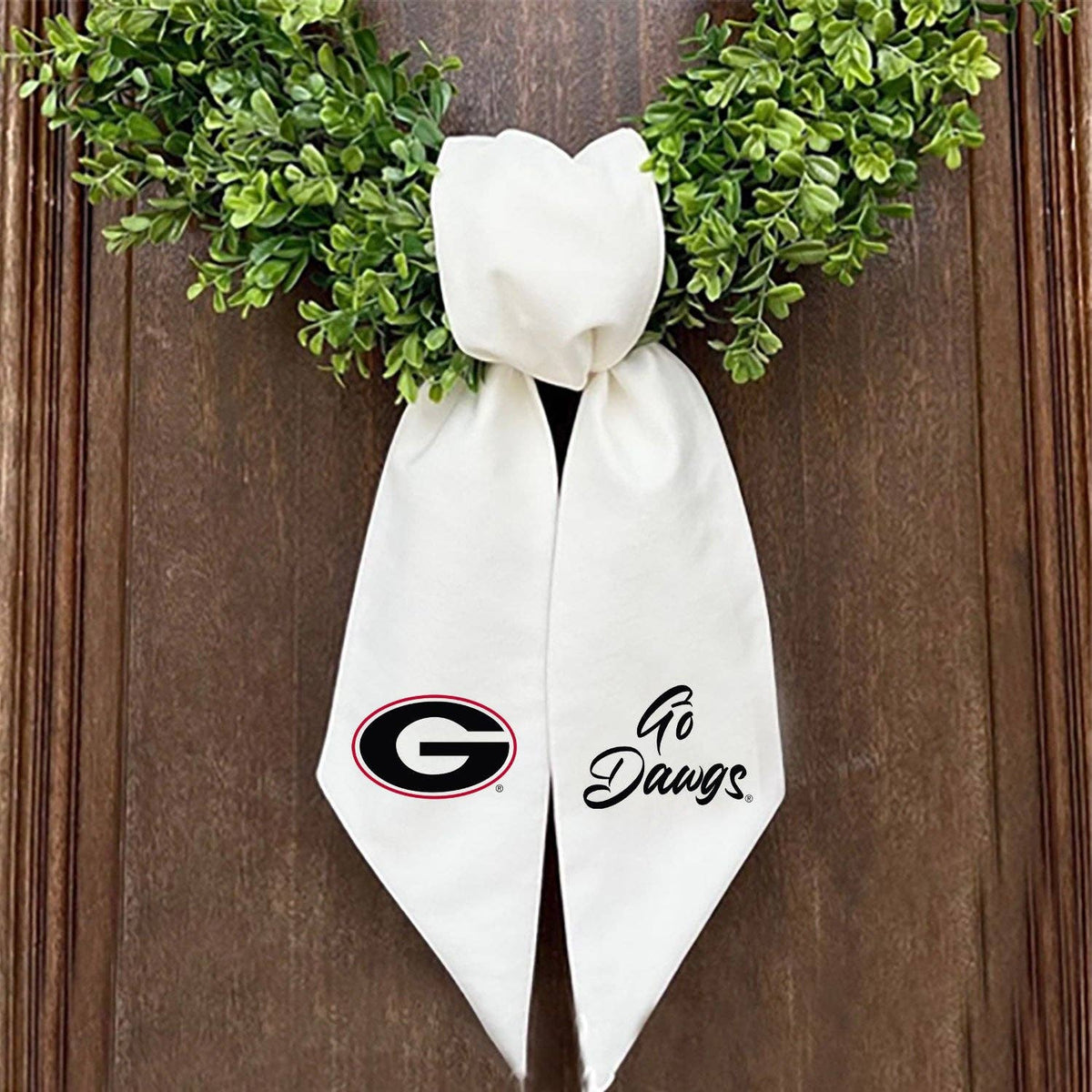 Wreath Sash - Georgia "Go Dawgs"