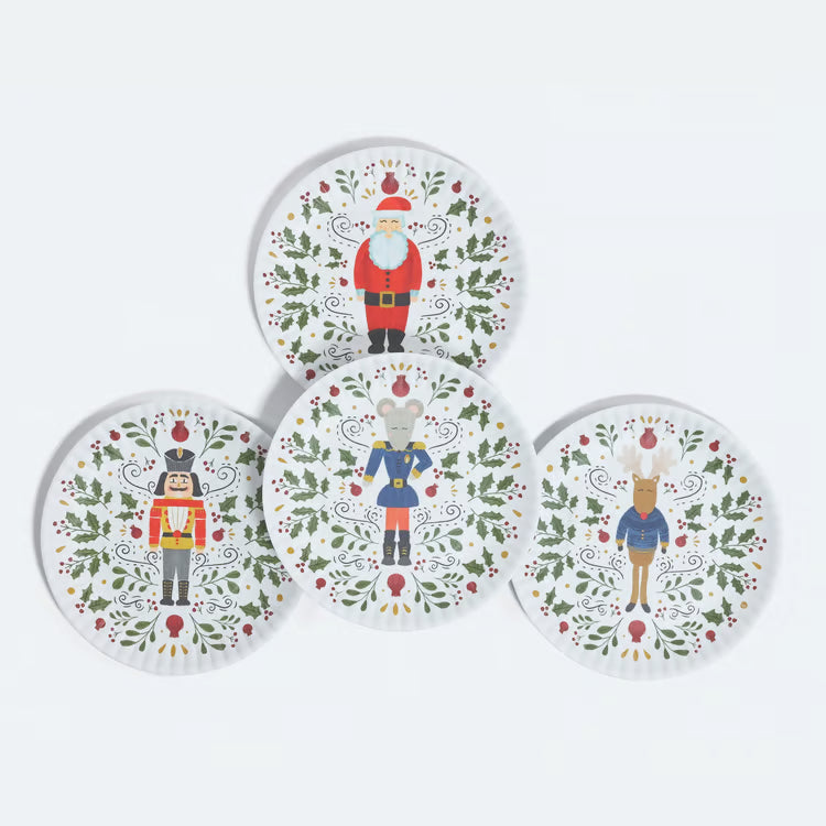 Christmas Character Plates