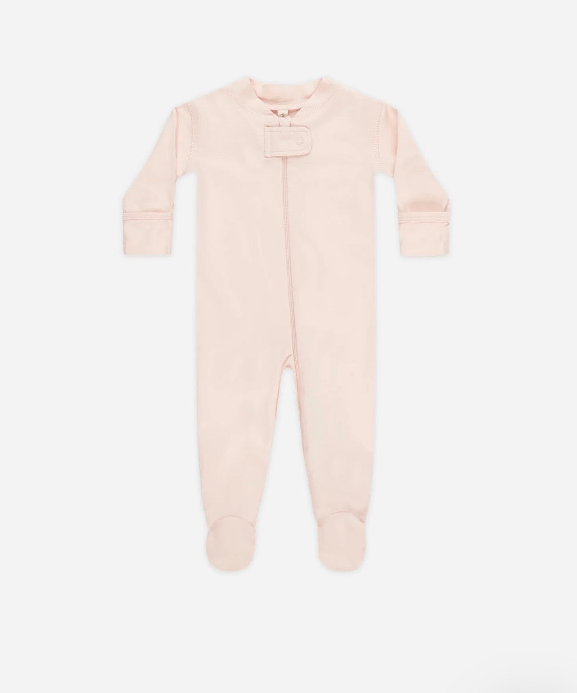 Zip Long Sleeve Sleeper Footie || Petal